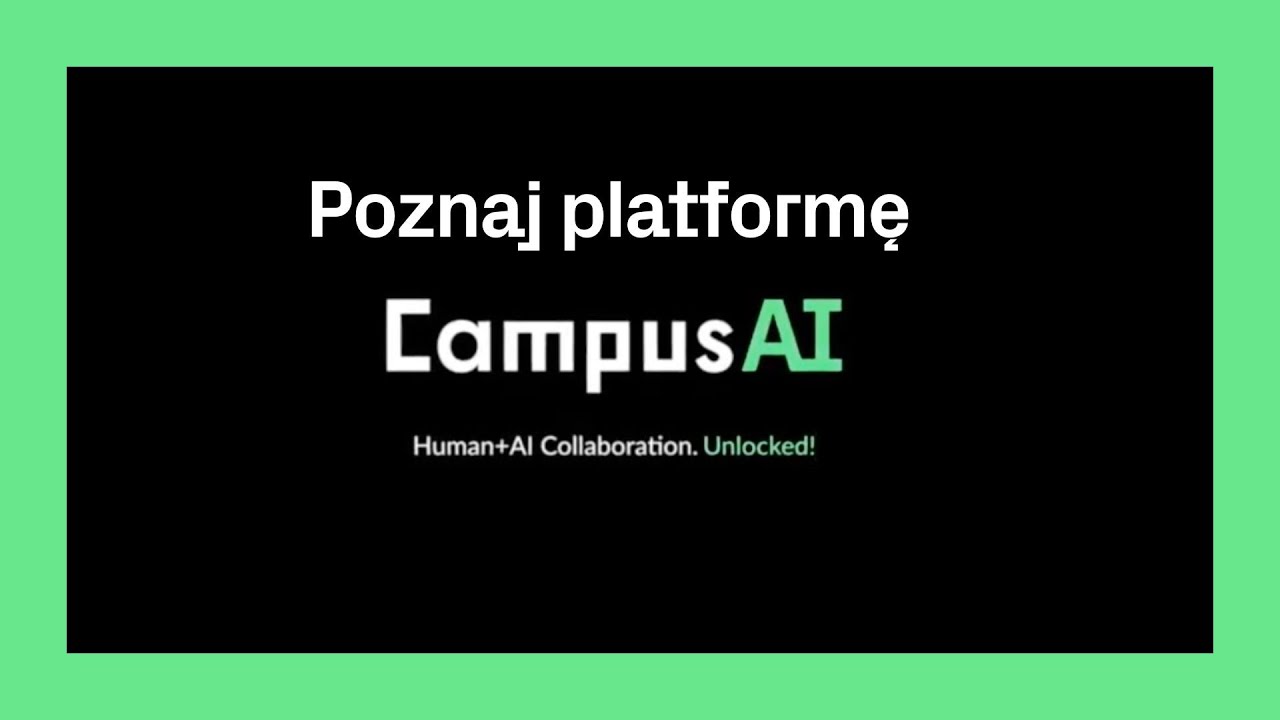 Poznaj CampusAI, nowoczesną platformę edukacji AI!