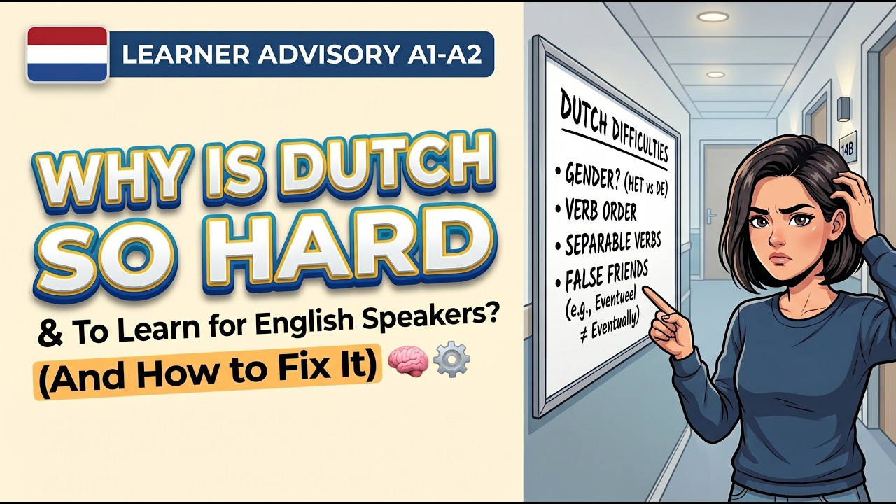 Moeilijkheden bij Nederlands leren