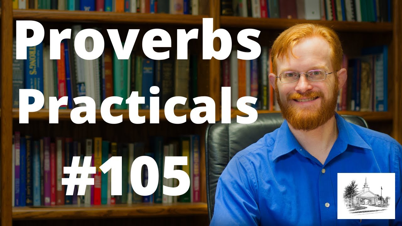 Proverbs Practicals 105 - Proverbs 20:25 -- Committing Carefully