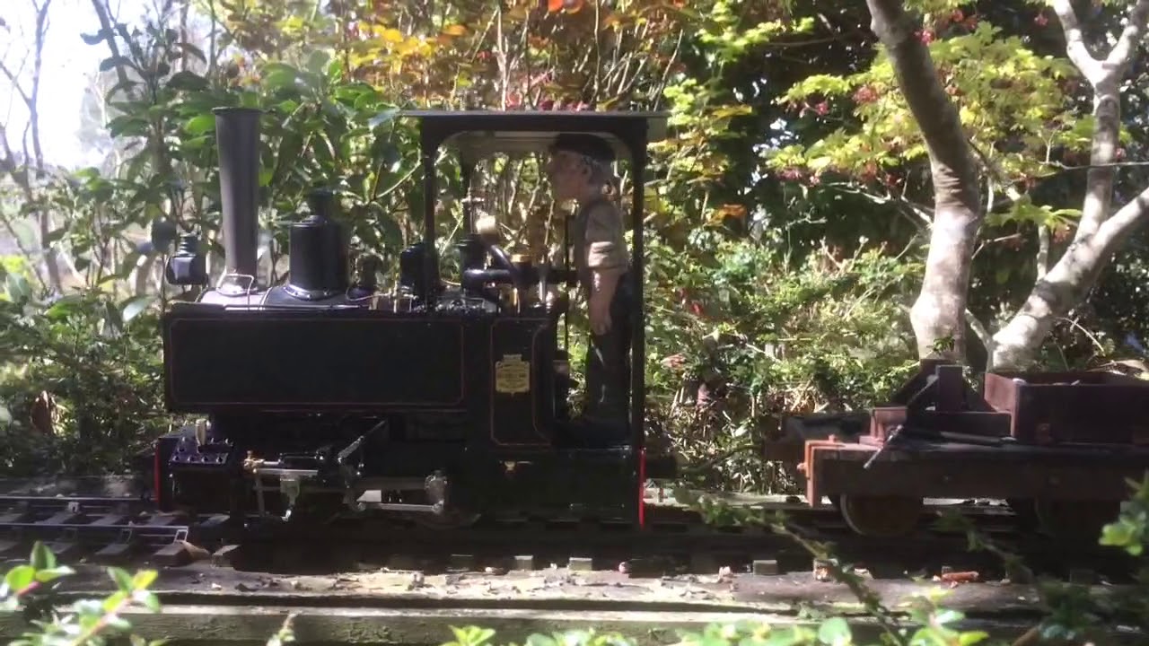 Accucraft Decauville Spring Run with Slomo Coal Wagon - 7/8ths Scale Live Steam
