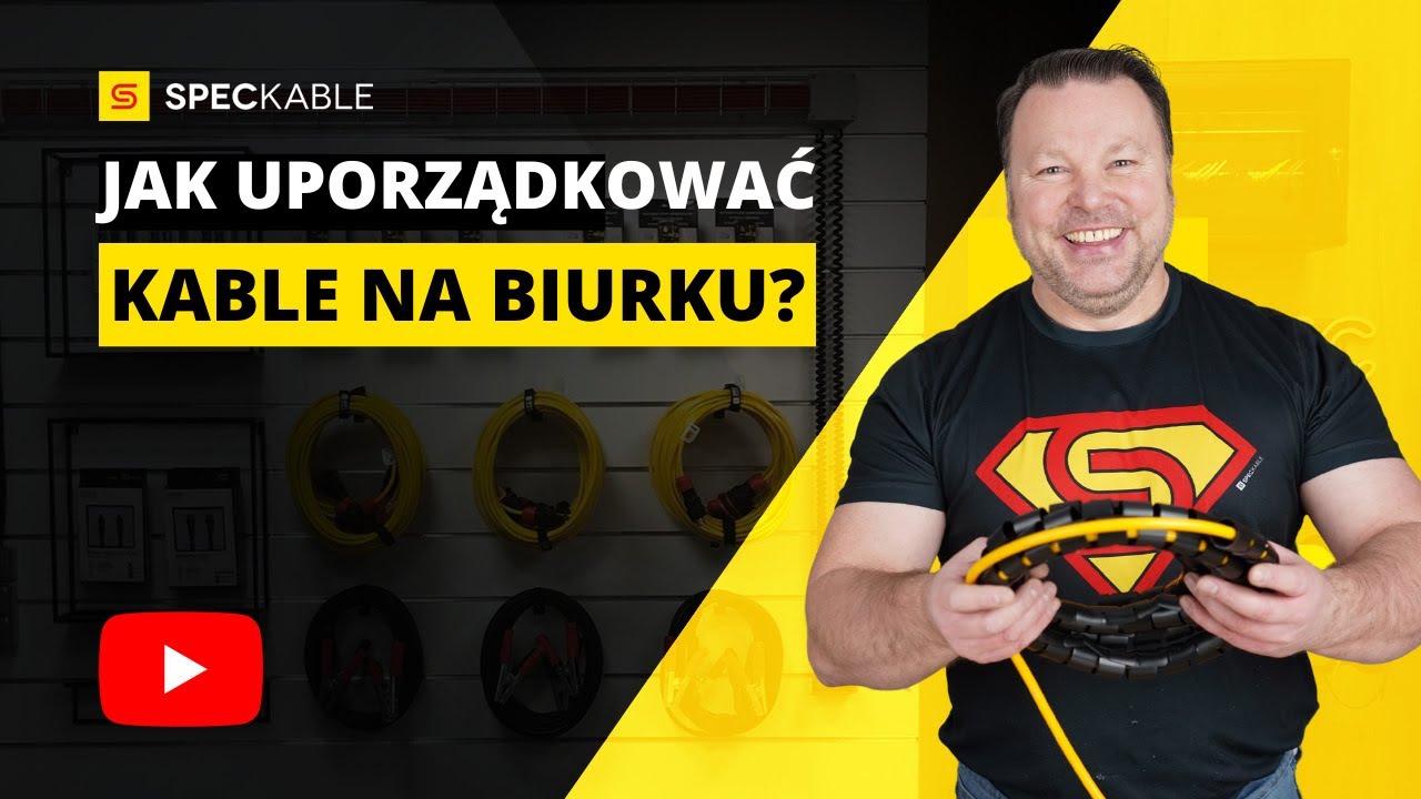 Jak pozbyć się kabli na biurku? Organizacja kabli i przewodów