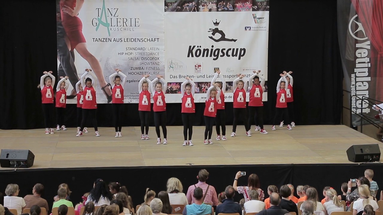 A Team  Tanzgalerie Kuschill Königscup 2017