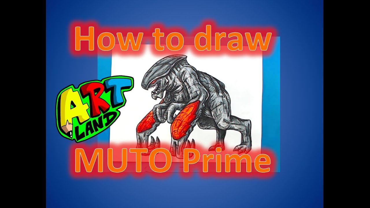 How to Draw MUTO Prime