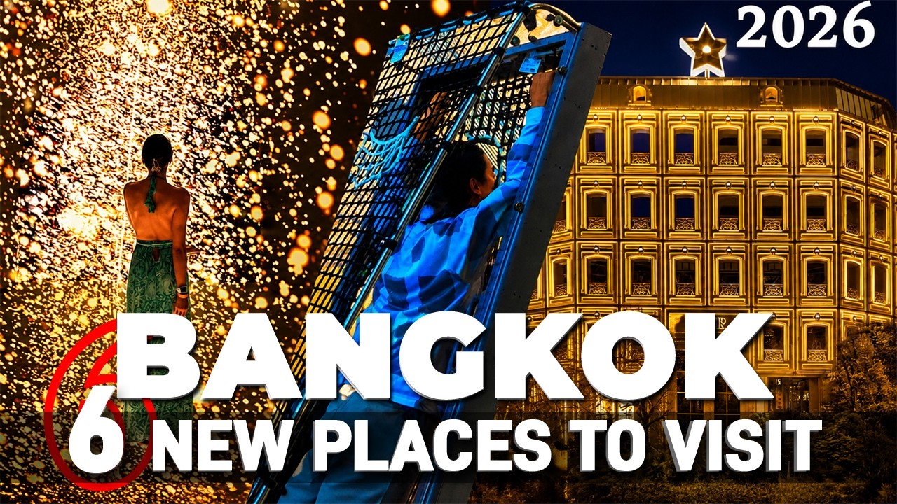 BANGKOK THAILAND - 6 Trendy and New Things To Do in Bangkok 2026