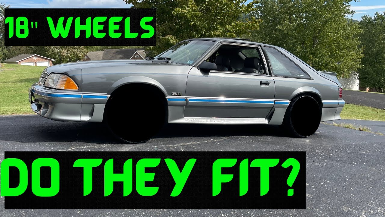 1987 Ford Mustang GT Foxbody | SVE Wheels!