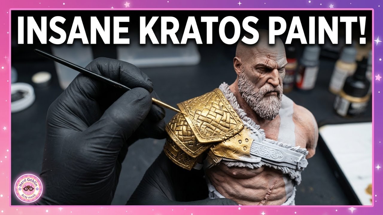 Insane Kratos Painting Tutorial!