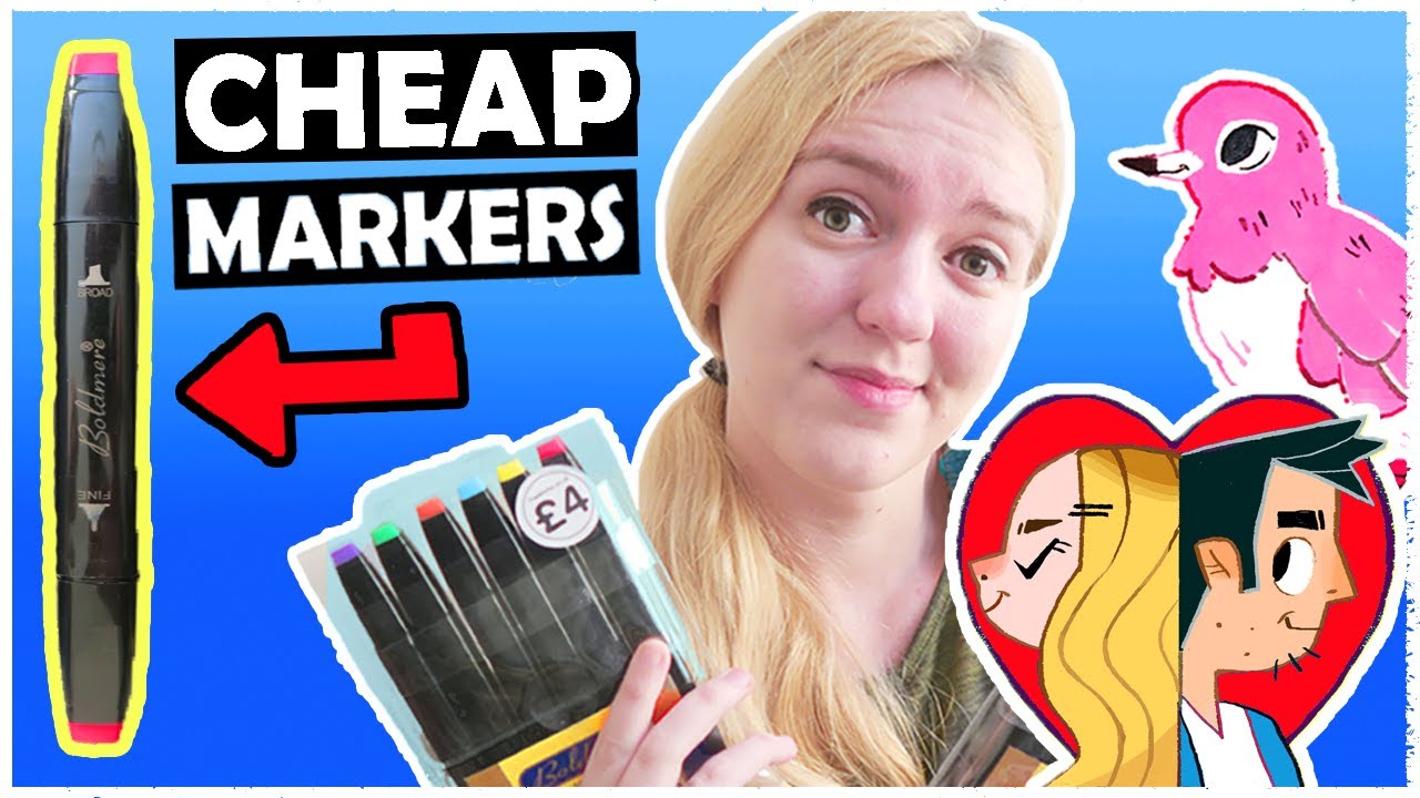 CHEAP MARKERS FOR BEGINNERS? - Testing Boldmere Markers