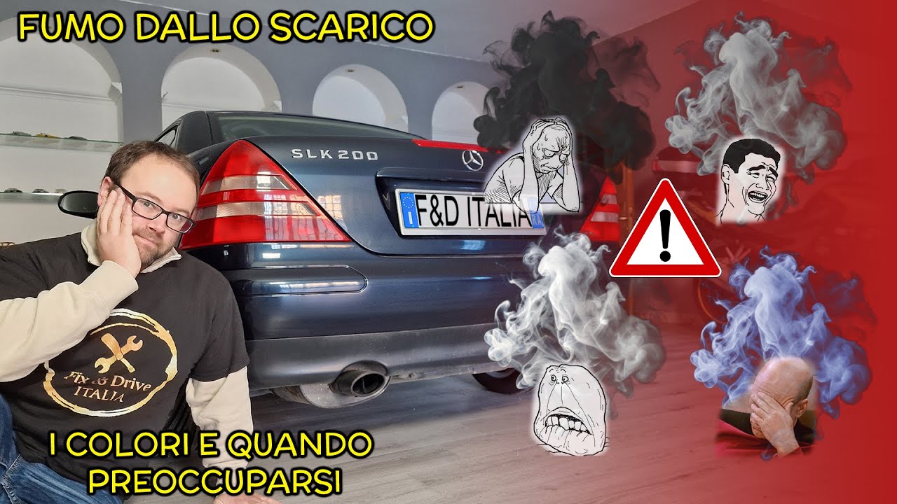 FUMO dallo scarico? Cosa SIGNIFICA in base al COLORE!