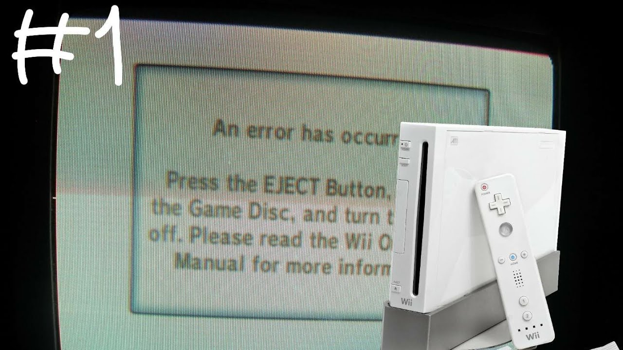 Wii Errors #1 | An error has occured. (Mario Kart Wii)