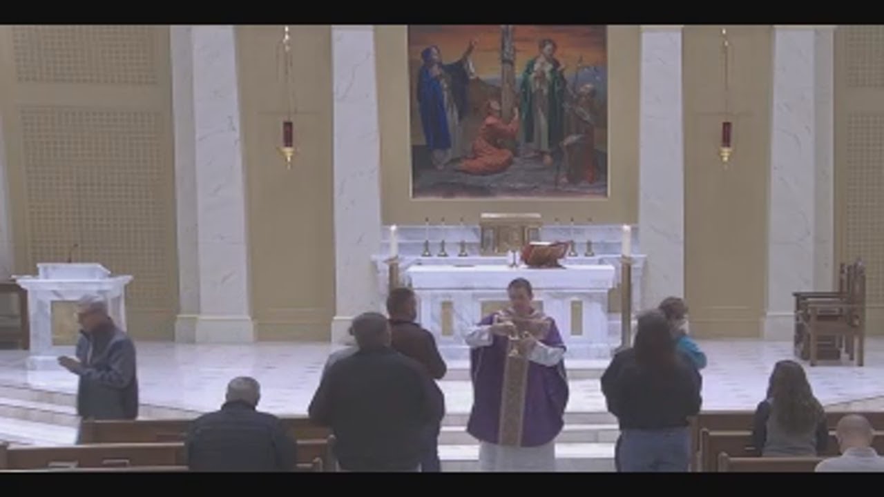 Thur 6:00 PM Daily mass