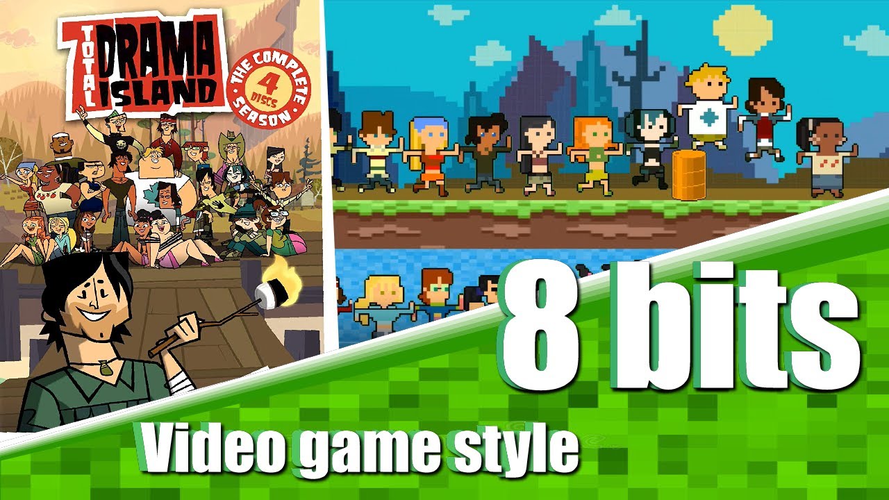 Isla del Drama Estilo Videojuego de 8 bits by Gonza Avalos
