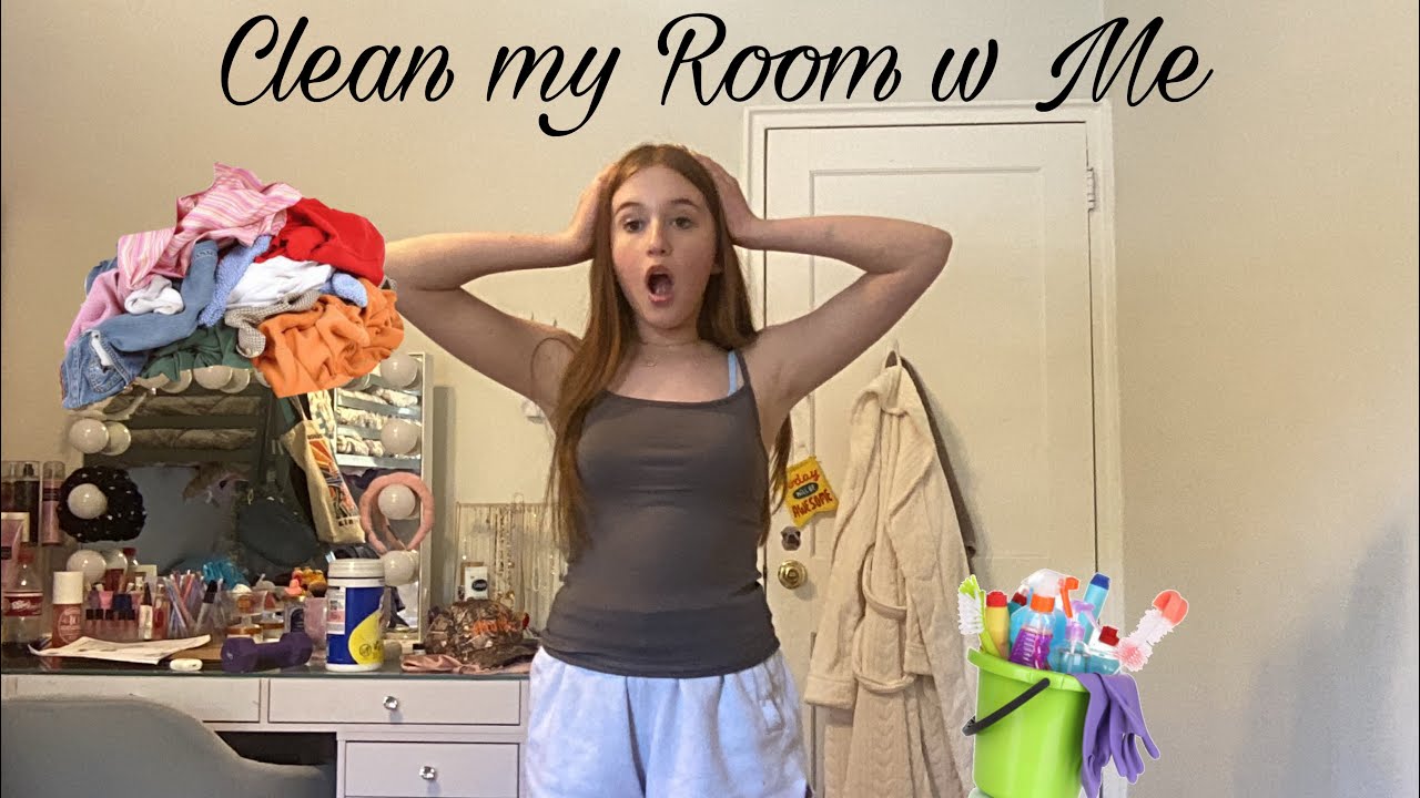 Clean my Room w Me! #cleaning #fyp #funny #shorts #subscribe #clean #clips