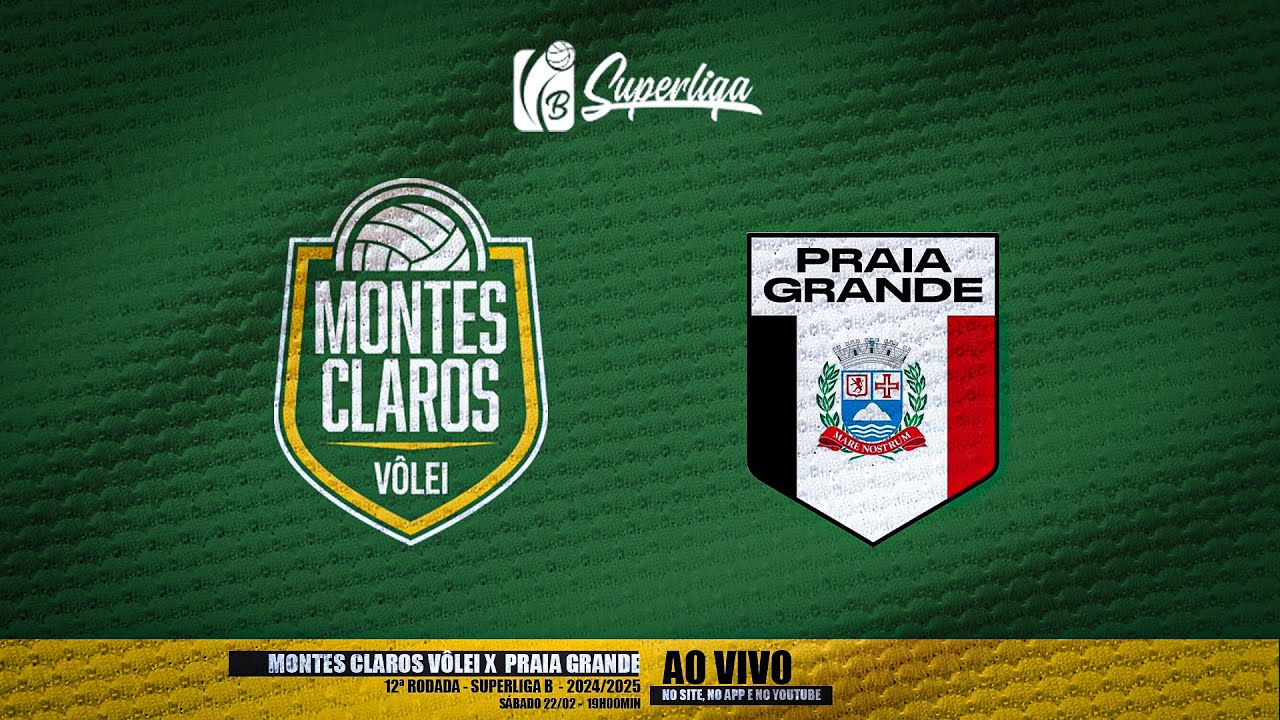 Montes Claros Vôlei X Praia Grande - 12ª Rodada da Superliga B - 2024/2025