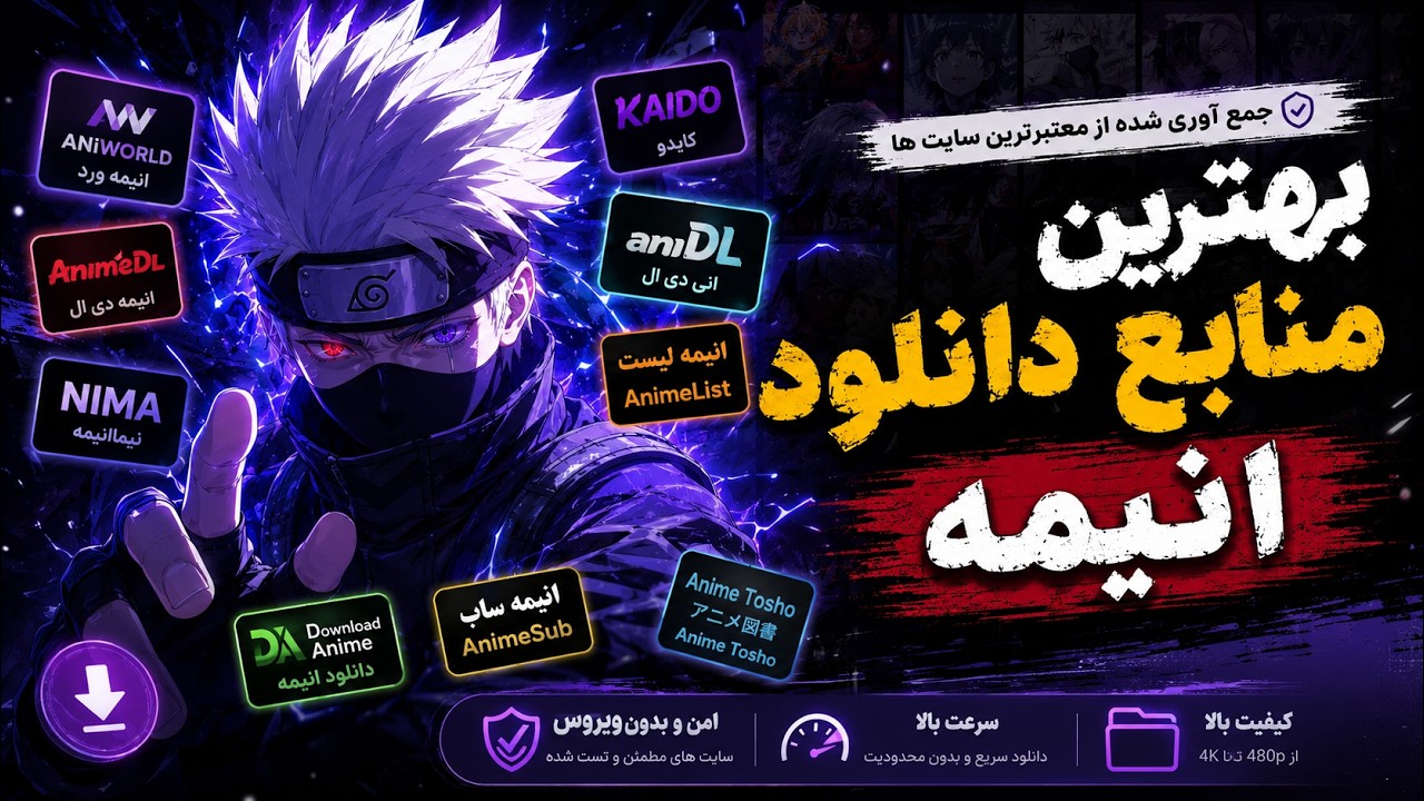 از کجا انیمه دانلود کنیم ؟ 🧐 | بهترین منابع دانلود انیمه ٫ مانهوا ٫ مانگا | بدون سانسور !