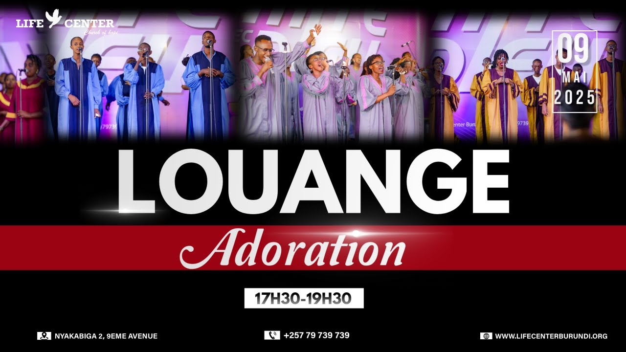 Louange et Adoration Vendredi le 09-05-2025