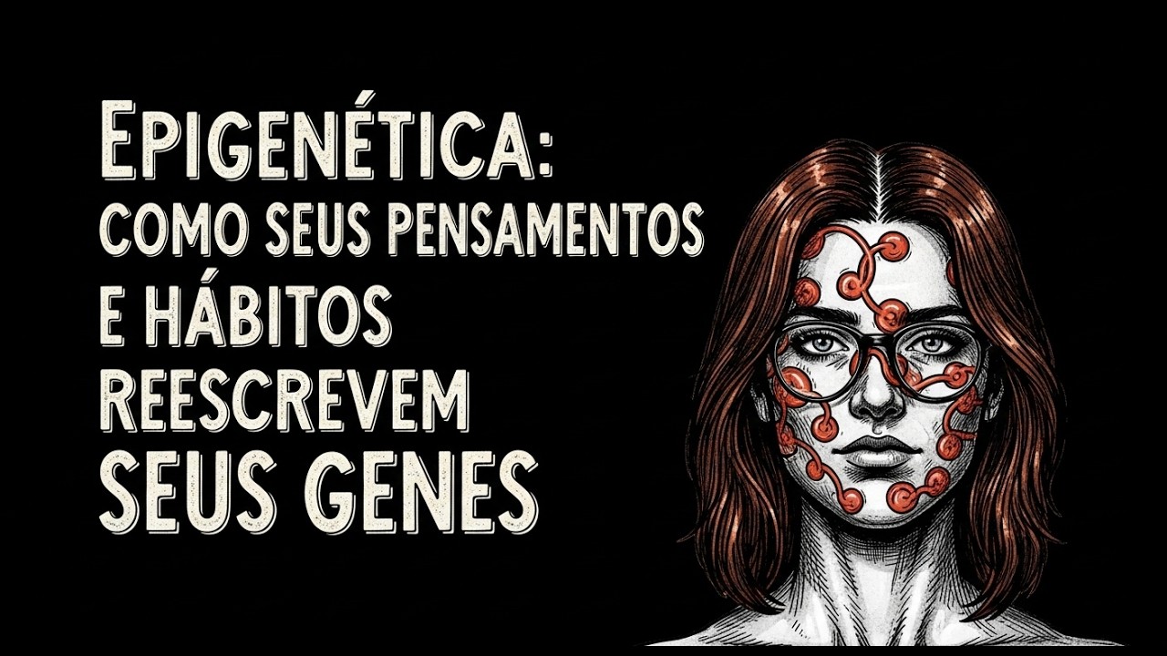 Epigenética: Como Seus Pensamentos e Hábitos Reescrevem Seus Genes