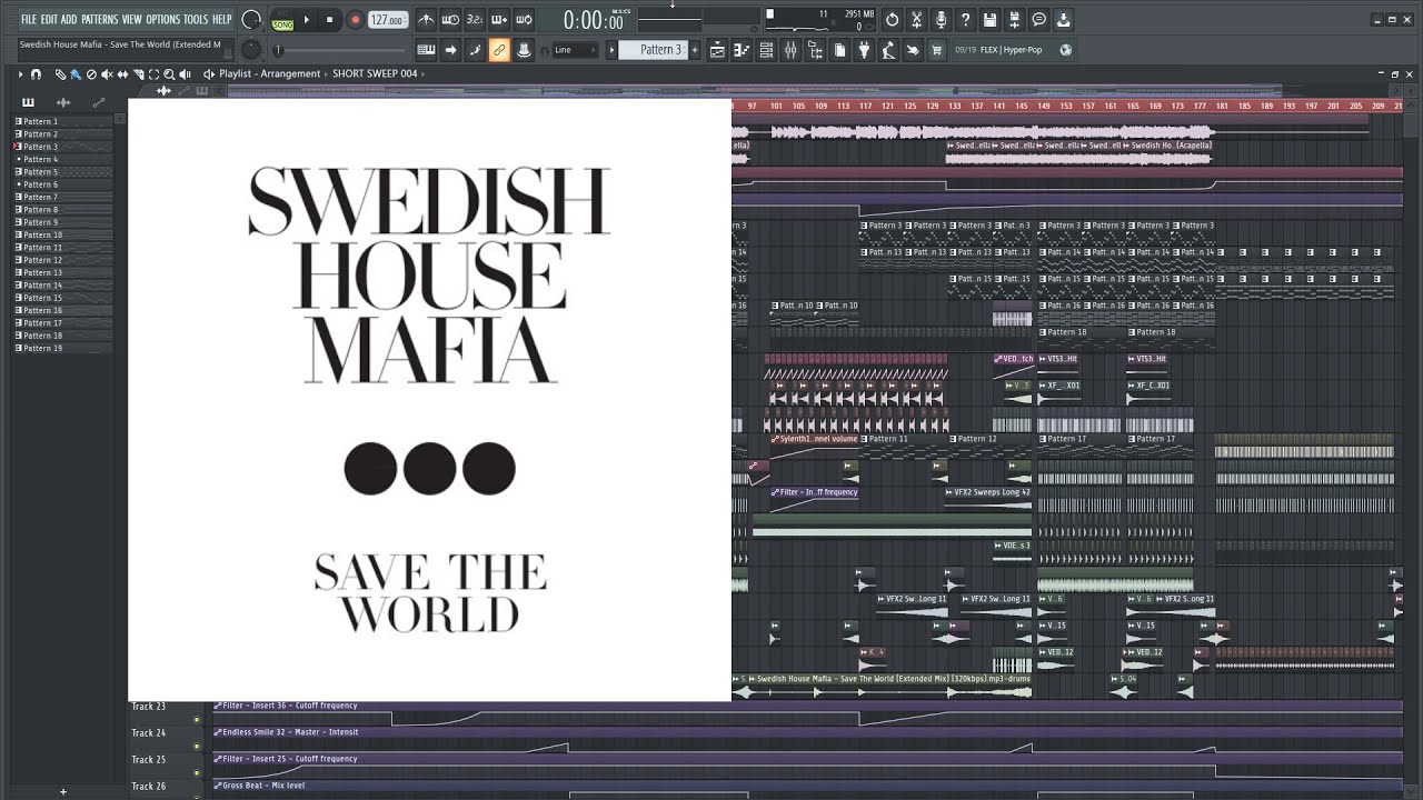 Swedish House Mafia - Save The World (Extended Mix) (Fl Studio Full Accurate Remake + FLP)
