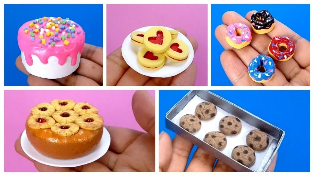 10 DIY Миниатюрная еда