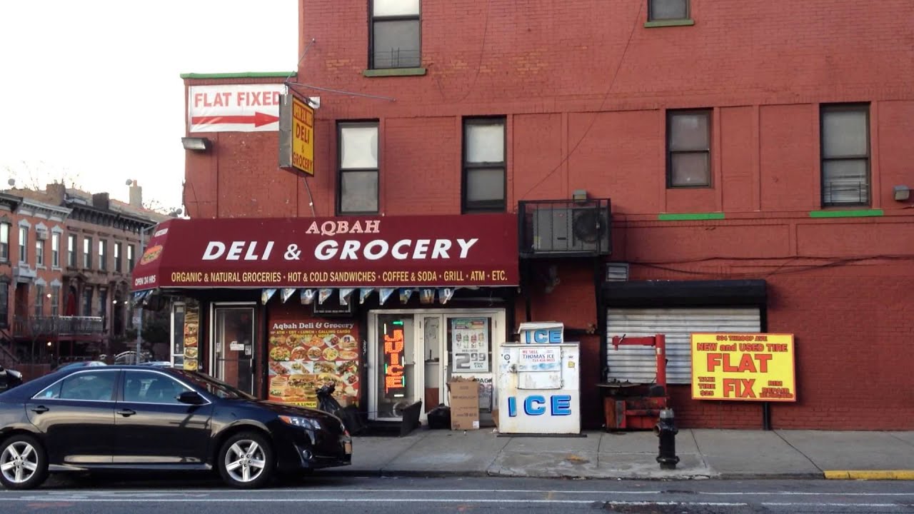 Deli on Throop Ave. near Willoughby, Bed-Stuy, Brooklyn
