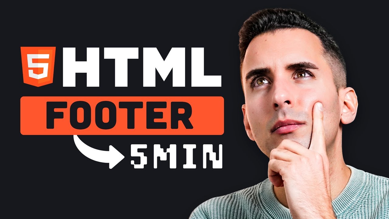 Etiqueta Footer en HTML: Para qué sirve y Cómo usarla (Ejemplo)