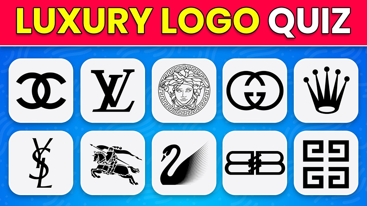 Guess 30 Luxury Brand Logos! 💎 Only Fashion Experts Can Score 30/30 | Logo Quiz Challenge