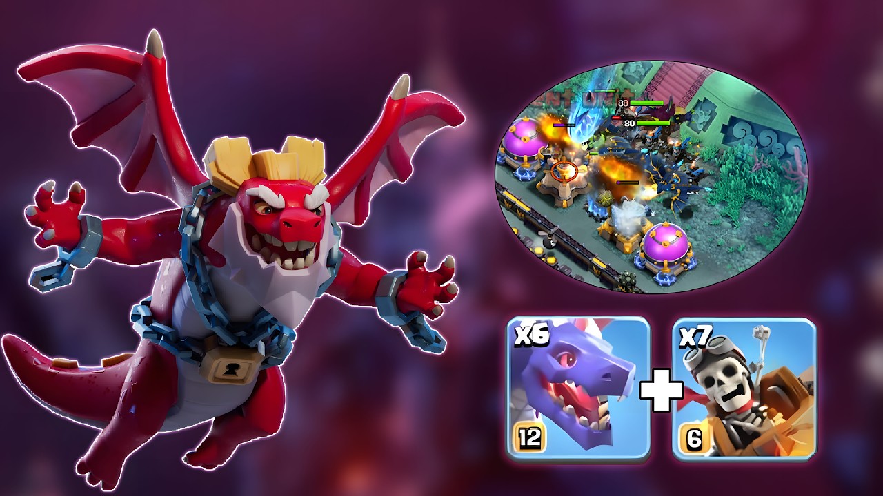 Dragon Duke + Hydra Army Legend League Attack Strategy | Clash of Clans