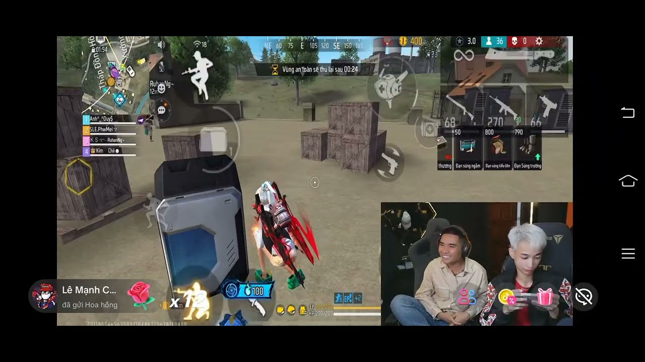 Bac Gau streaming l free fire 
