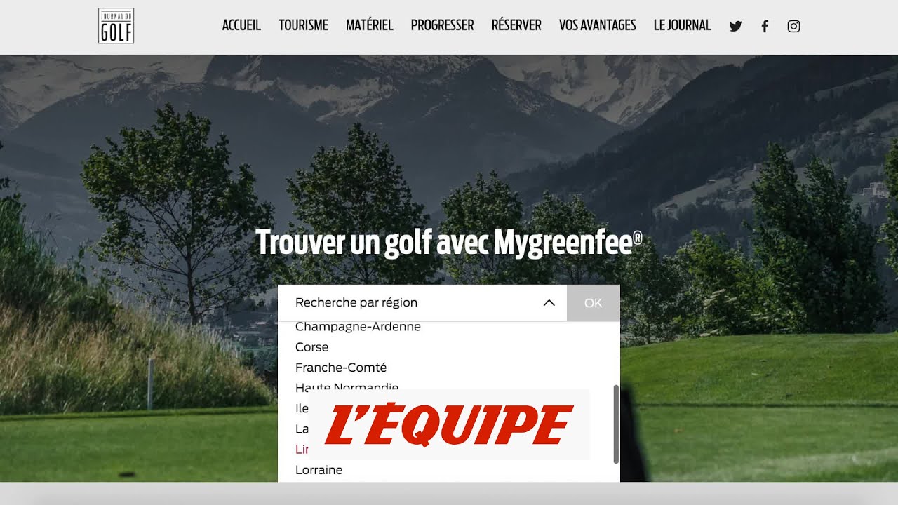 &laquo; JDG.fr &raquo;, un site construit pour les golfeurs ! - Golf - Lancement