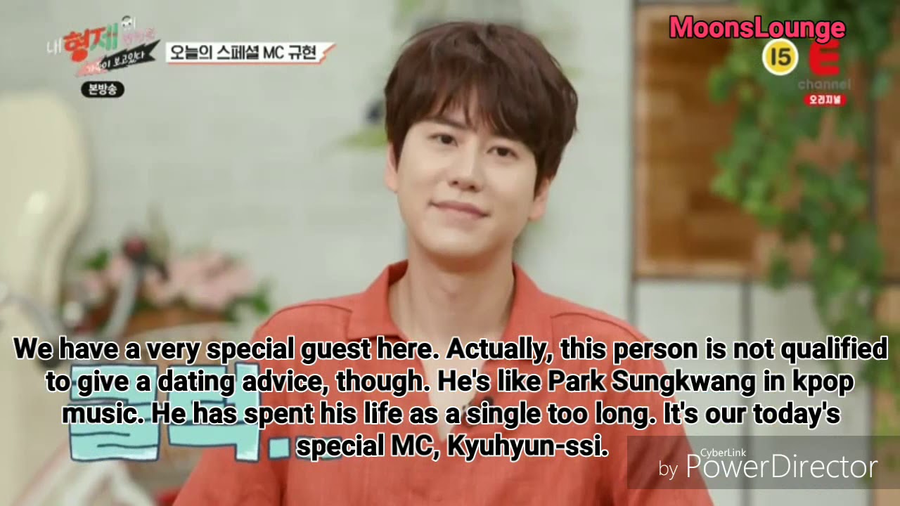 [ENG-SUB] My Sibling's Lover 190716 - Kyuhyun asking about dating CUT