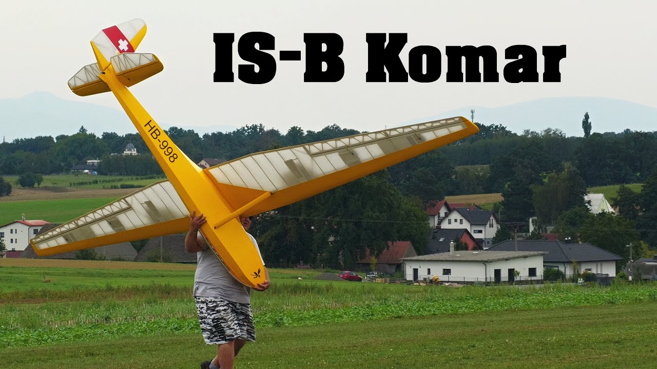 IS-B Komar OldGliders | giant scale RC glider | 4K | Hat 2022