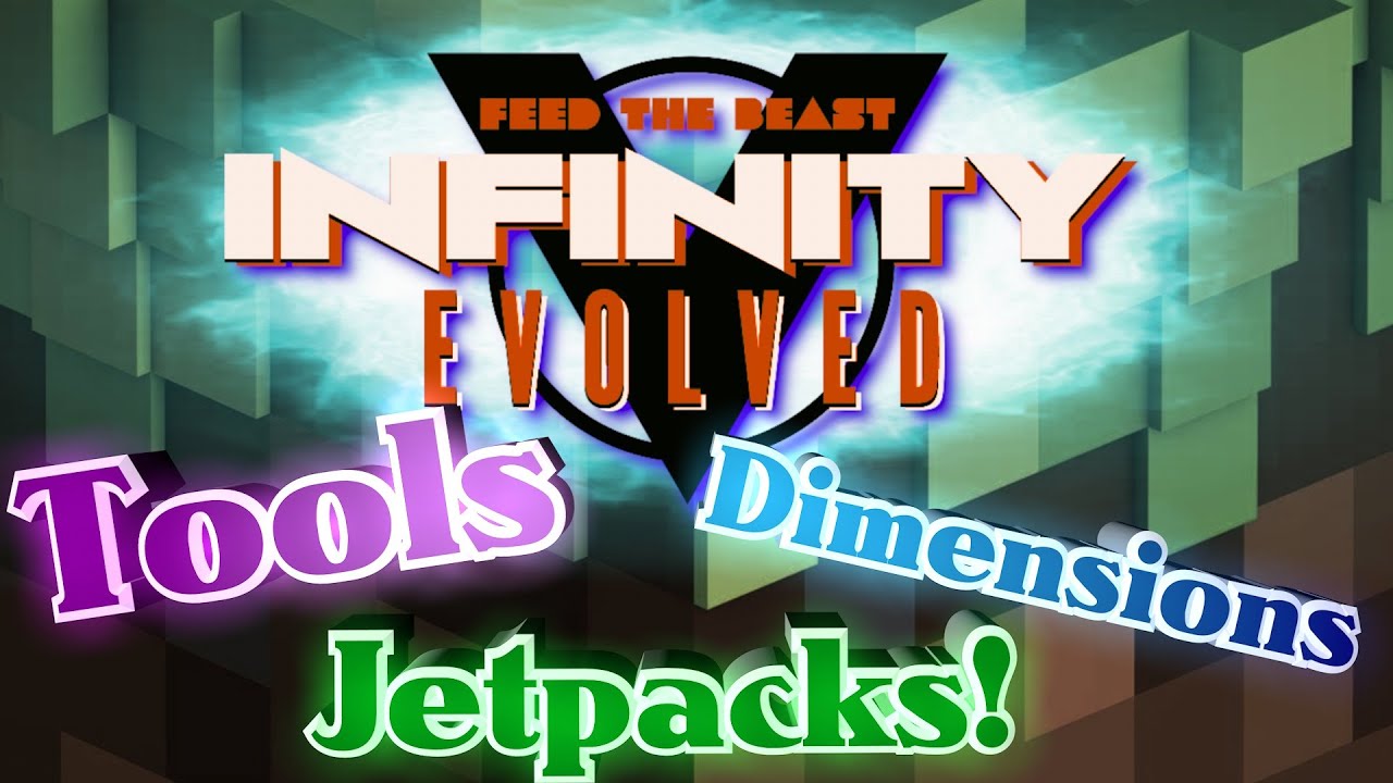 ⛏️ Minecraft Infinity Evolved: Modpack Part 1