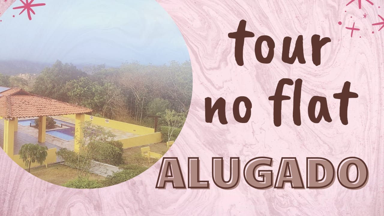 Tour pelo flat, chegamos no paraíso 😊