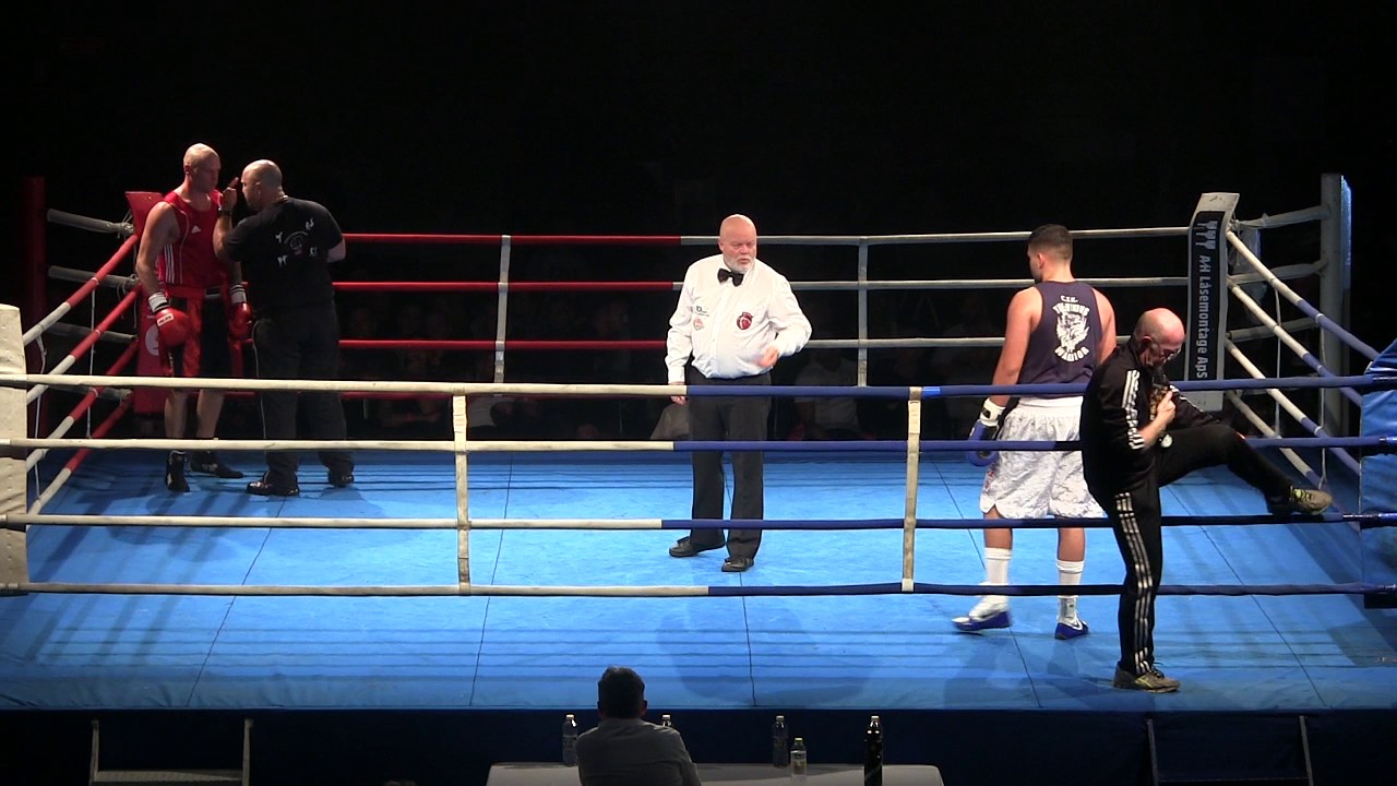 Jimmi H  Andersen Frederiksværk BK VS Ousama Al Habib CIK 28-10-2016 Herlev Fight Night