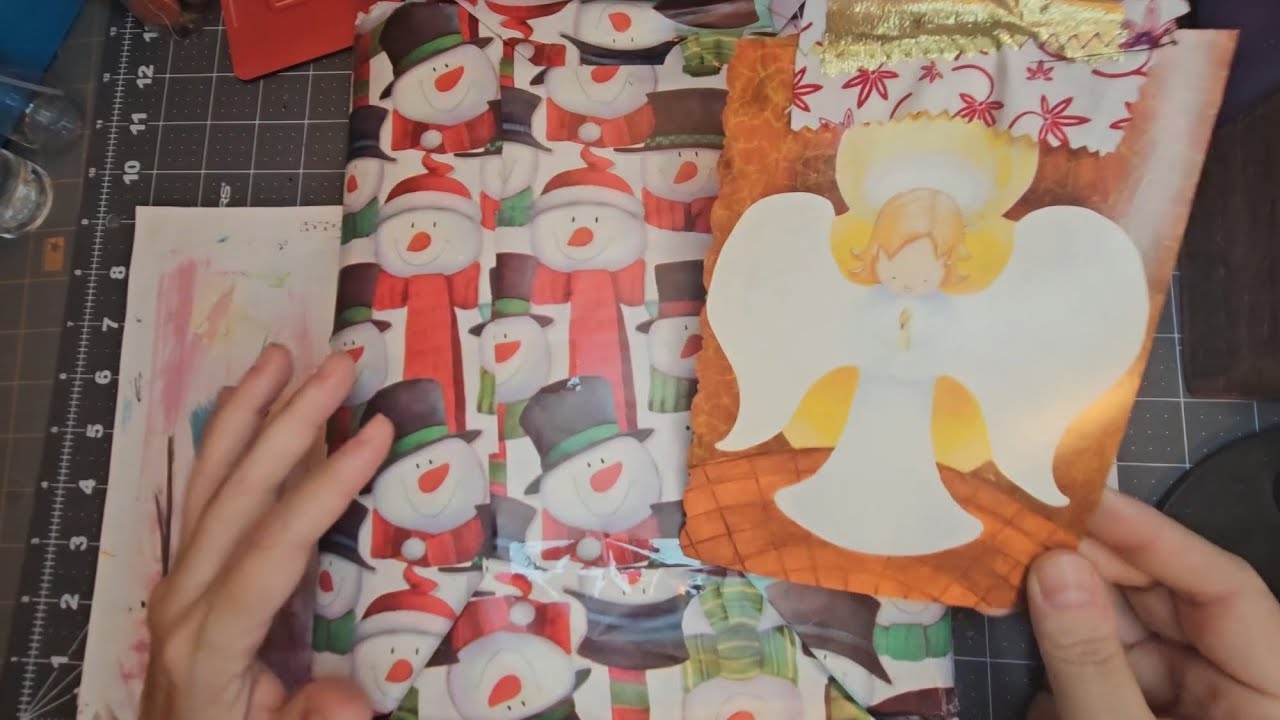 Junk journal flip through from Thrifty Journal Store