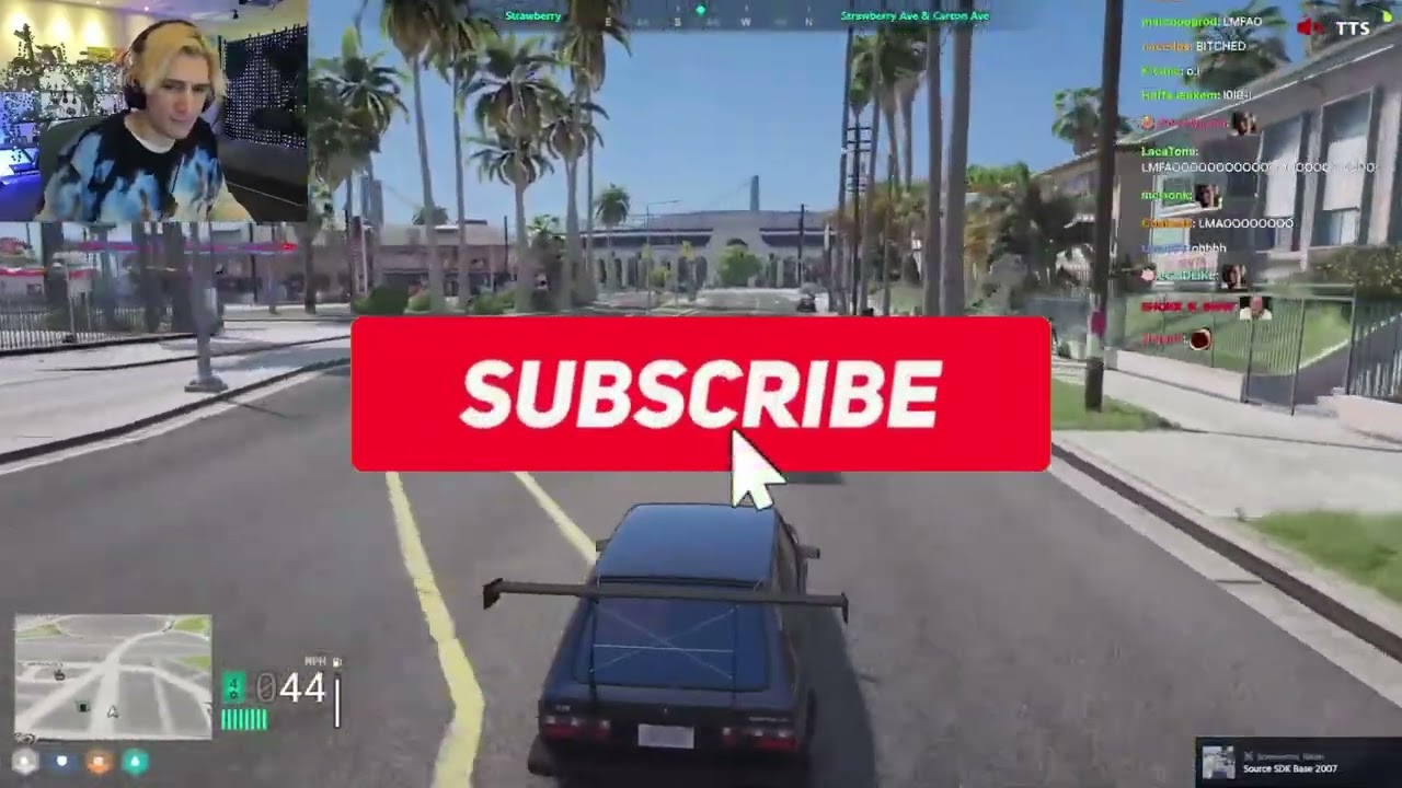 XQC hangs up on Lang and says robbing sanitation is justified | XQC NoPixel 4.0 GTA RP Clips