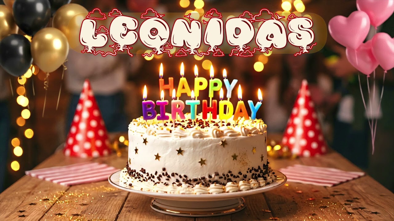 Happy Birthday Leonidas  | Personalized Birthday Song