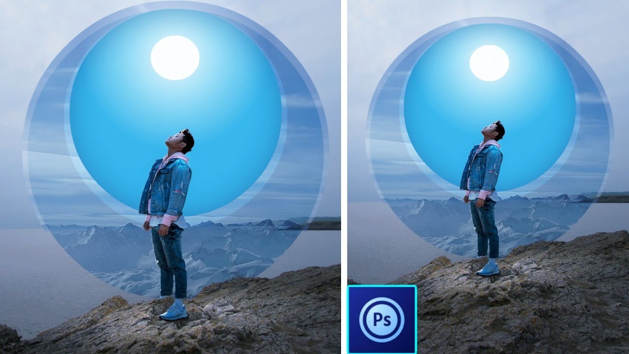 PS Touch Editing Tutorial - Create a PHOTO MANIPULATION effect in ps touch/android