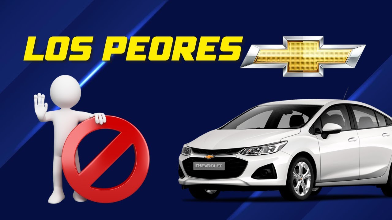 ✅5 Autos de CHEVROLET que NO DEBES COMPRAR 🤢🤮