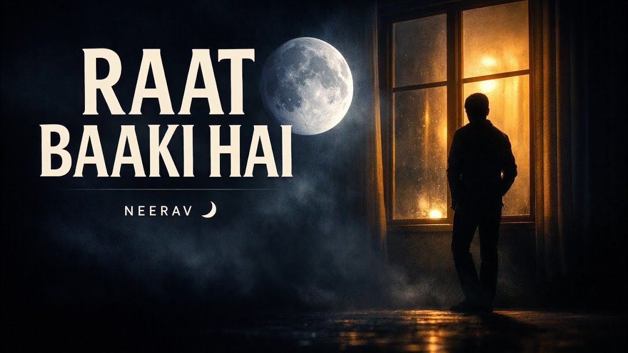 🌑 RAAT ABHI BAAKI HAI | 🌌 Late Night Vibes | Neerav ✨