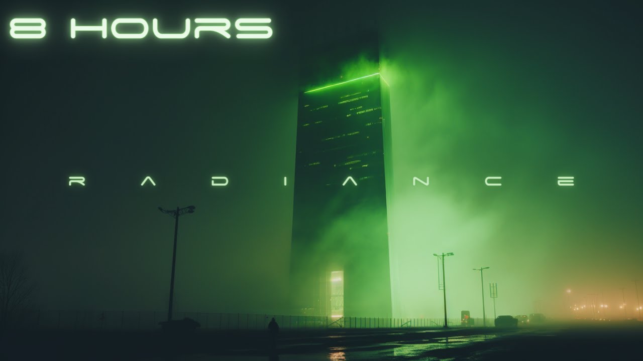 RADIANCE [8 HOURS] - Blade Runner Ambience: Calming Cyberpunk Music for Deep Focus & Sleep (NO ADS)
