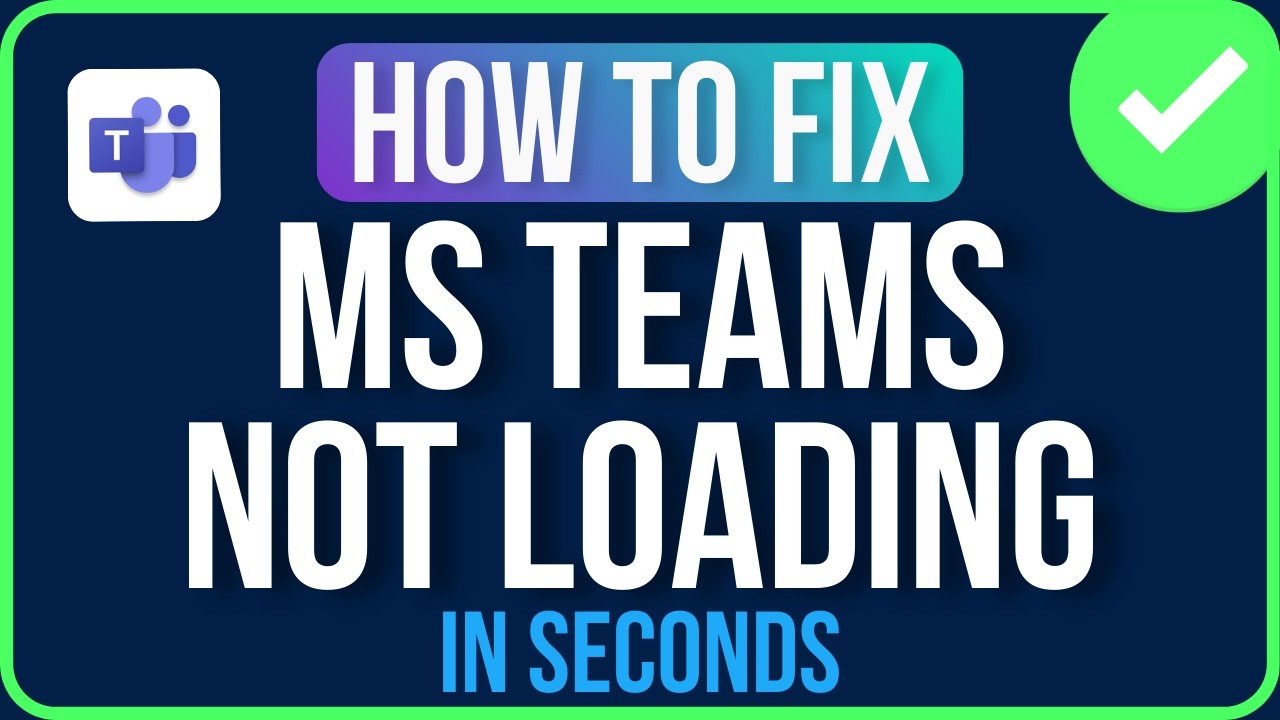 TEAMS NOT LOADING 2026 [FIXED] | How to Fix Teams Image Not Loading Problem
