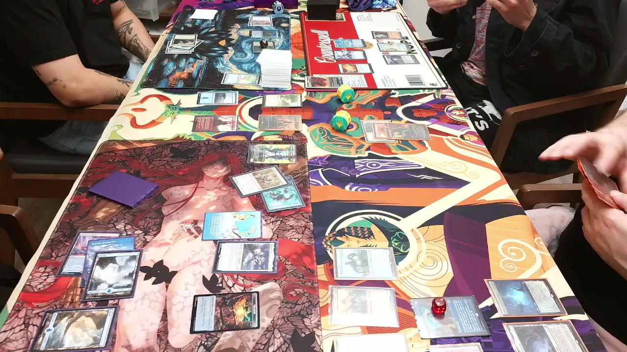 Competitive EDH Local Tournament Top Table Round 1