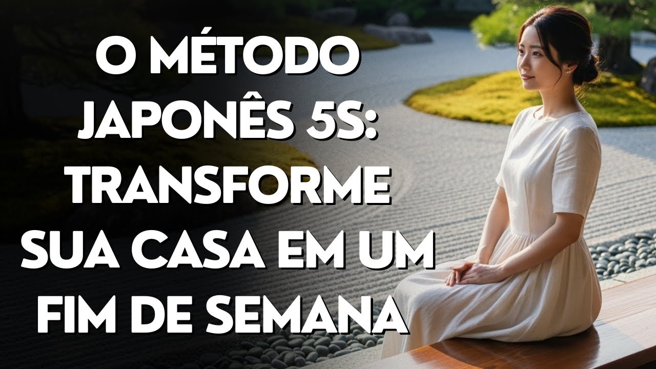 O Método Japonês 5S: Transforme Sua Casa em Um Fim de Semana | Minimalismo Japonês