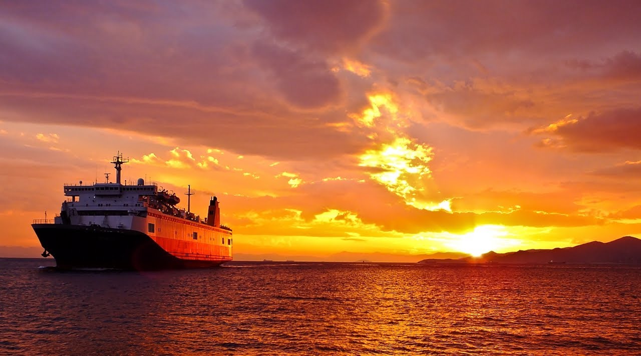 Blue Horizon Arrival At Piraeus Port