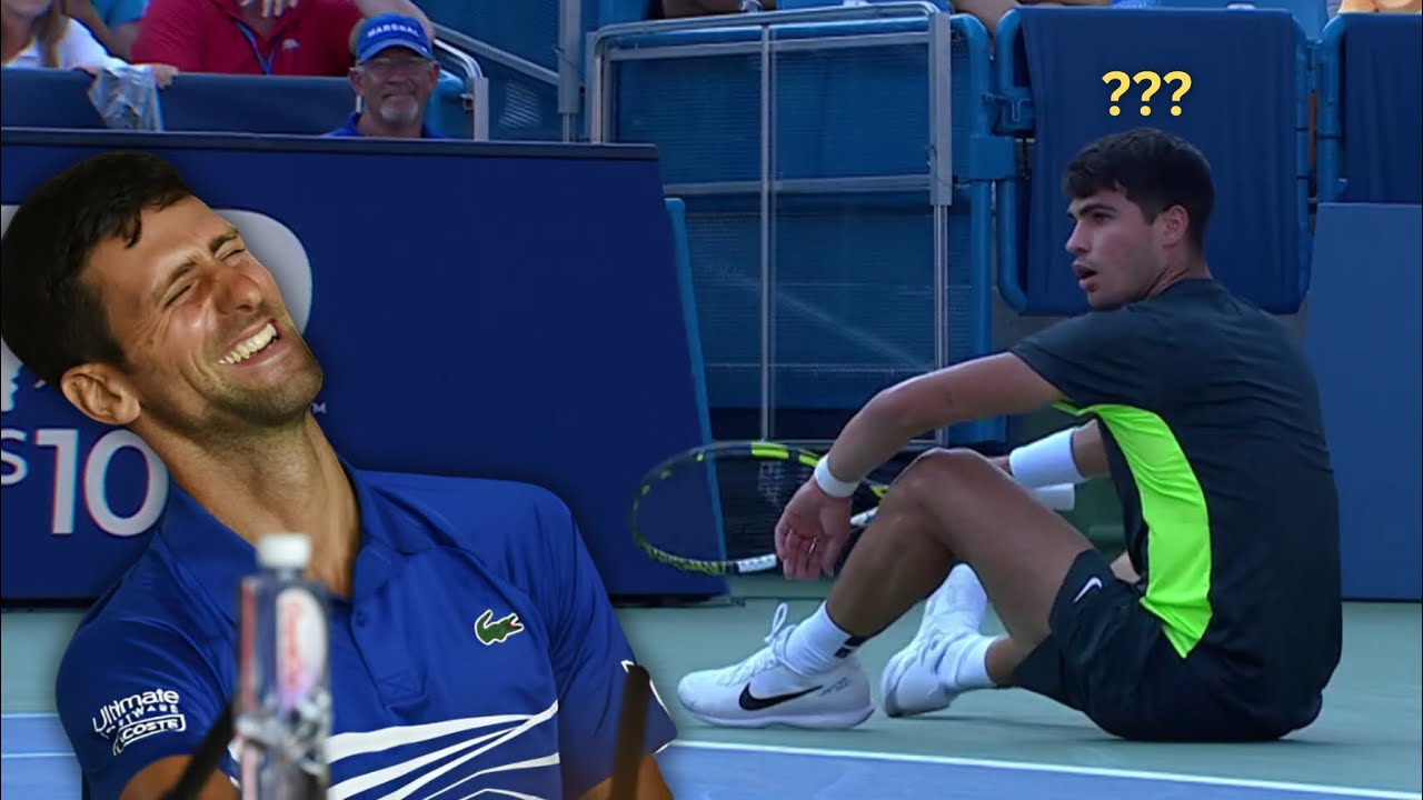 6 Times Novak Djokovic HUMILIATED Next Gen