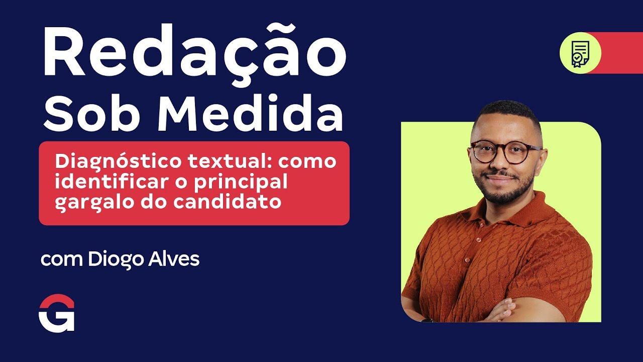 Redação Sob Medida | Diagnóstico textual: como identificar o principal gargalo do candidato