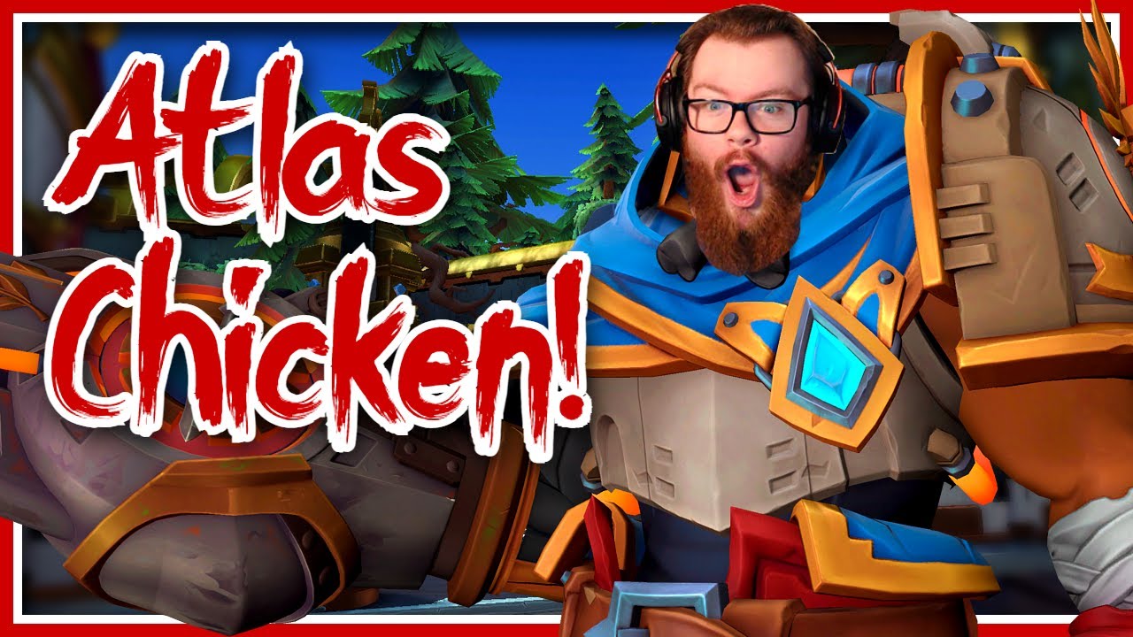 This Is Why They Call Me AtlasChicken! - Paladins Atlas Gameplay