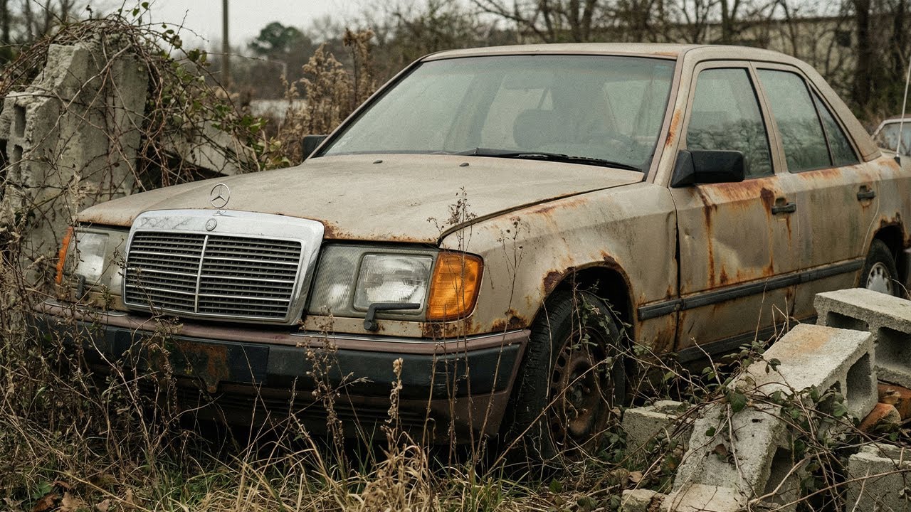 ASMR Car Full  Restoration! 1988 Mercedes 300E Looking New #mercedes #restorationvideo