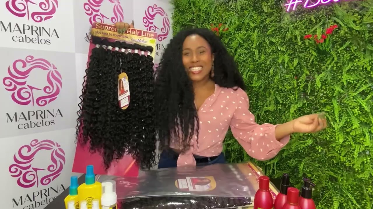 Resenha Ser Mulher - Bio Proteína na Maprina Cabelos #sermulher #fyp #maprina #afrohair #youtube