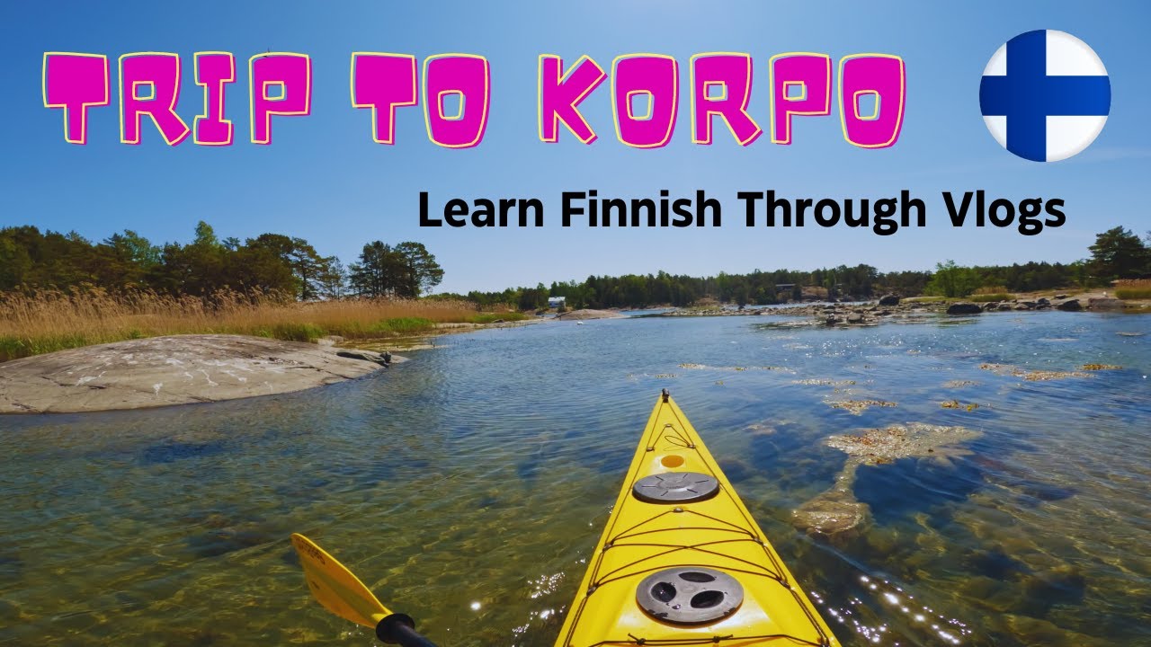 Finnish Language Through Vlogs: Korpo Island (Near Turku)